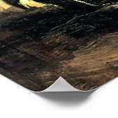 Ein Paar Schuhe - Van Gogh Poster (Ecke)