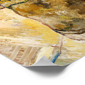 Ein Paar Schuhe Vincent van Gogh Kunstmalerei Poster (Ecke)