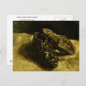 Ein Paar Schuhe, Vincent van Gogh Postkarte (Vorne/Hinten)