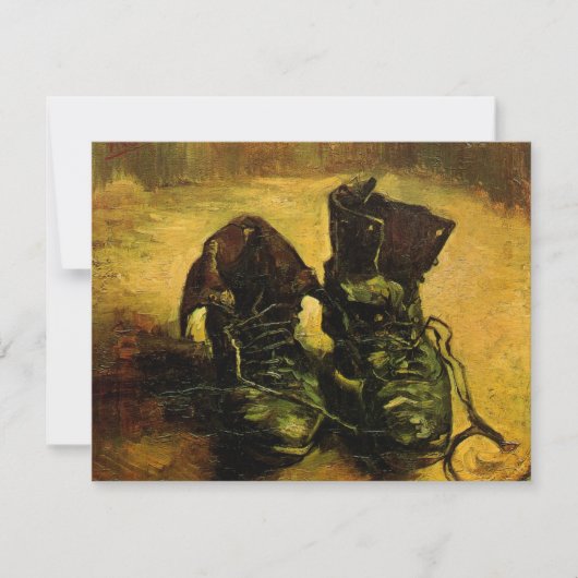 Ein Paar Schuhe von Vincent van Gogh (Vorderseite)