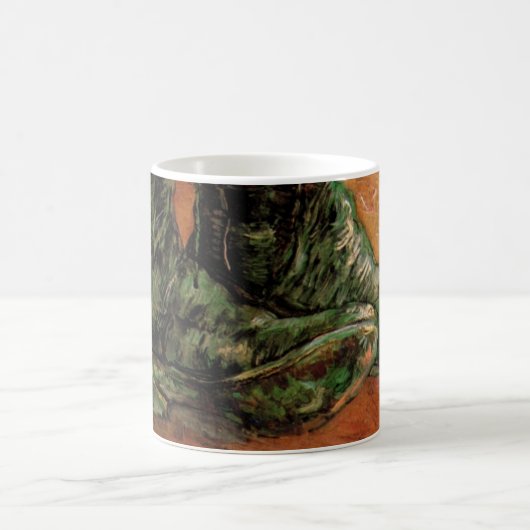 Ein Paar Schuhe von Vincent van Gogh Kaffeetasse (Mittel)