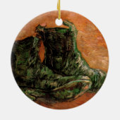 Ein Paar Schuhe von Vincent van Gogh Keramik Ornament (Hinten)
