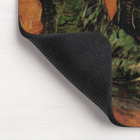 Ein Paar Schuhe von Vincent van Gogh Mousepad (Ecke)