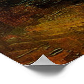 Ein Paar Schuhe von Vincent van Gogh Poster (Ecke)