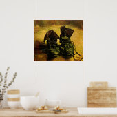 Ein Paar Schuhe von Vincent van Gogh Poster (Küche)