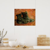 Ein Paar Schuhe von Vincent van Gogh Poster (Küche)