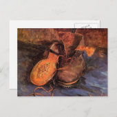 Ein Paar Schuhe von Vincent van Gogh Postkarte (Vorne/Hinten)