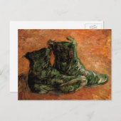 Ein Paar Schuhe von Vincent van Gogh Postkarte (Vorne/Hinten)