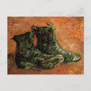 Ein Paar Schuhe von Vincent van Gogh Postkarte
