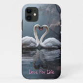 Ein Paar Schwäne Case-Mate iPhone Hülle (Rückseite)