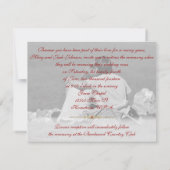 Ein paar Sitze für eine Verlängerung der Einladung (Rückseite)