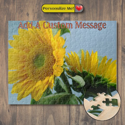 Ein Paar Sonnenblumen Puzzle