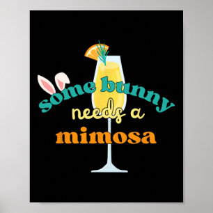 Ein paar Sonnenstrahlen brauchen Mimosa Funny Men Poster