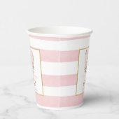 Ein paar Sonnenstrahlen drehen ein (sonnige Ohren) Pappbecher (Rechts)