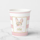 Ein paar Sonnenstrahlen drehen ein (sonnige Ohren) Pappbecher (Vorderseite)