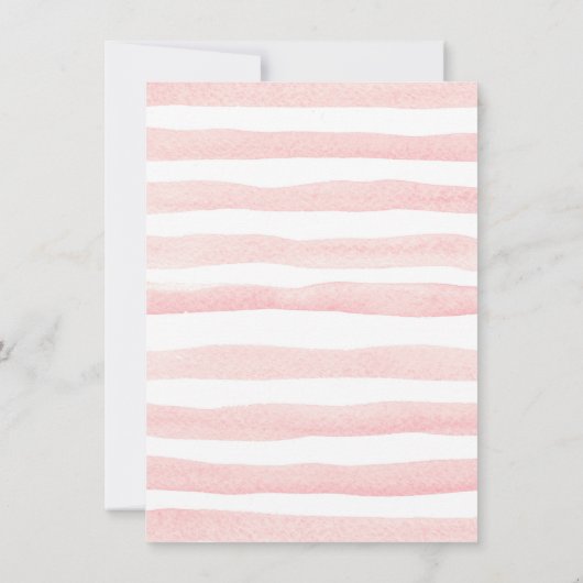 Ein paar Sonnenstrahlen drehen eine erste Einladun Einladung (Rückseite)