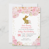 Ein paar Sonnenstrahlen drehen eine erste Einladun Einladung (Vorderseite)