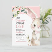 Ein paar Sonnenstrahlen drehen eine erste Einladun Einladung (Stehend Vorderseite)