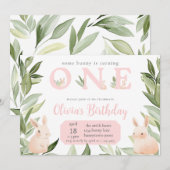 Ein paar Sonnenstrahlen drehen einen Einladung (Vorne/Hinten)