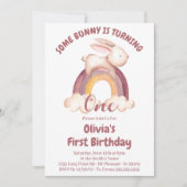 Ein paar Sonnenstrahlen drehen einen sonnigen 1. G Einladung (Vorderseite)