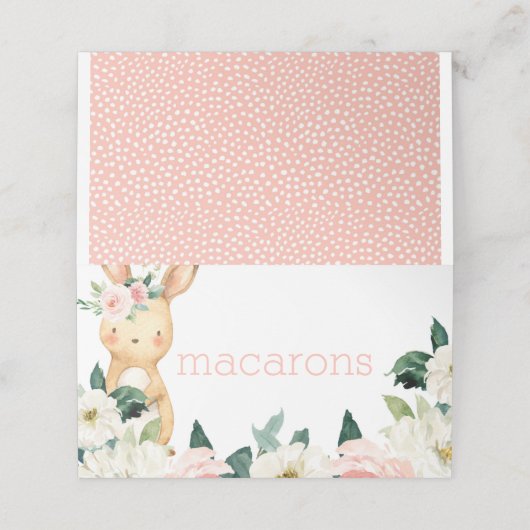 Ein paar Sonnenstrahlen machen einen ersten Geburt Platzkarte (Außenseite Aufgefaltet)