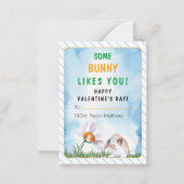 Ein paar Sonnenstrahlen mögen Sie Valentinstag. Mitteilungskarte (Vorderseite)