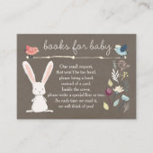 Ein paar sonnige Bücher für Babybuchanfragen Begleitkarte (Vorderseite)