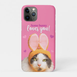 Ein paar sonnige Lieben Du Funny Cat in Bunny Ears Case-Mate iPhone Hülle