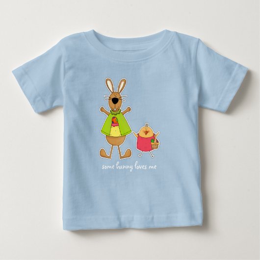 Ein paar sonnige Lieben für mich. Ostergeschenk Baby T-shirt (Vorderseite)