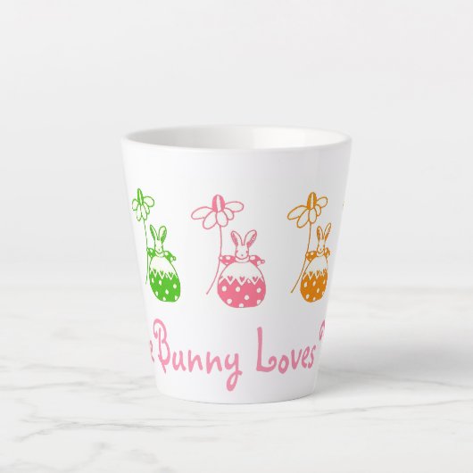 Ein paar sonnige Lieben! Latte Tasse (Vorderseite)