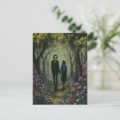 Ein paar Spaziergänge im Wald Postkarte (Stehend Vorderseite)
