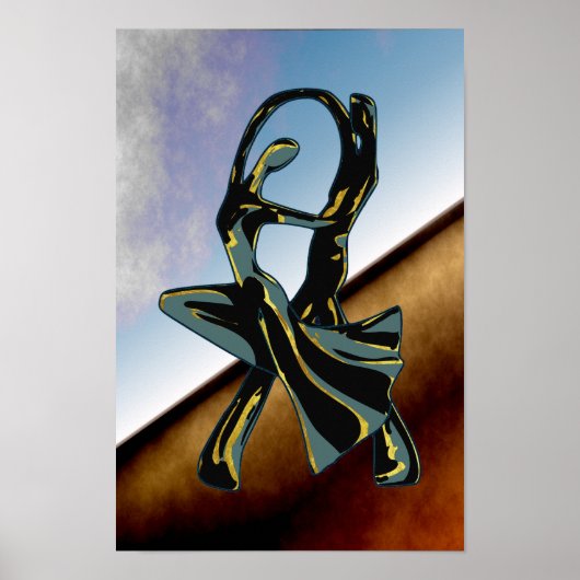 Ein paar Tänze in einem Nachtposter Poster (Vorne)