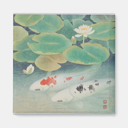 Ein Paar unter Lotus Magnet (Vorne)