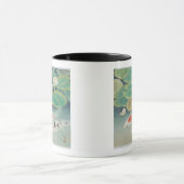 Ein Paar unter Lotus Tasse (Zentrum)