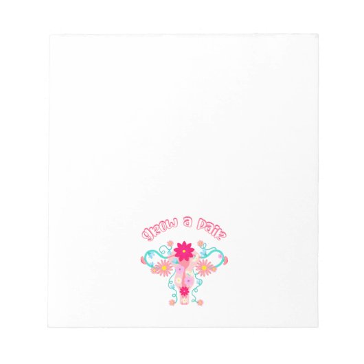 Ein Paar werden - Frauenrechte stärken Notizblock (Vorderseite)