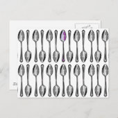 Ein paar zusätzliche Spoons Postkarte (Vorne/Hinten)
