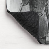 Ein Pächter, der drei Ausdrücke schuldet Mousepad (Ecke)