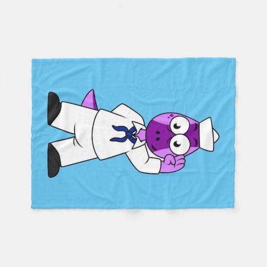 Ein Pachycephalosaurus Dinosaur Marine Sailor. Fleecedecke (Vorderseite (Horizontal))