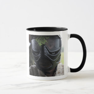 Ein Paintball rund Tasse