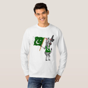 Ein pakistanisches Zebra T-Shirt