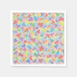 Ein Palettenpapier für Künstler Napkins Serviette