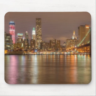 Ein Panorama der New- York CitySkyline Mousepad