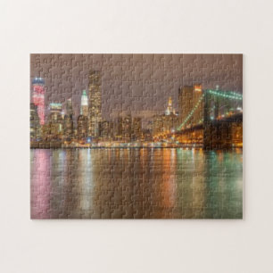 Ein Panorama der New- York CitySkyline Puzzle