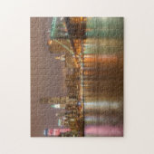 Ein Panorama der New- York CitySkyline Puzzle (Vertikal)