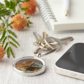 Ein Panorama der New- York CitySkyline Schlüsselanhänger (Seite)