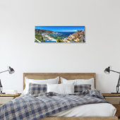 Ein Panorama von Avalon auf der katalanischen Inse Leinwanddruck (Insitu (Schlafzimmer))