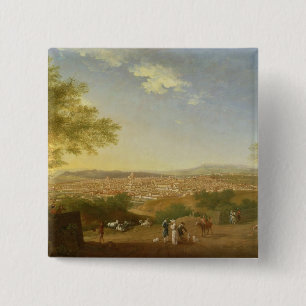 Ein Panoramablick von Florenz von Bellosguardo, 17 Button