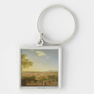 Ein Panoramablick von Florenz von Bellosguardo, 17 Schlüsselanhänger