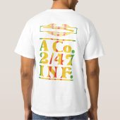Ein Panther-Shirt Co. 2/47. Inf T-Shirt (Rückseite)