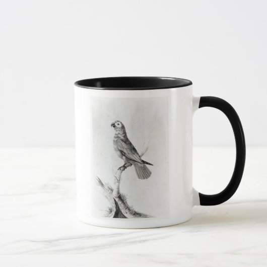 Ein Papagei, 1786 Tasse (Rechts)